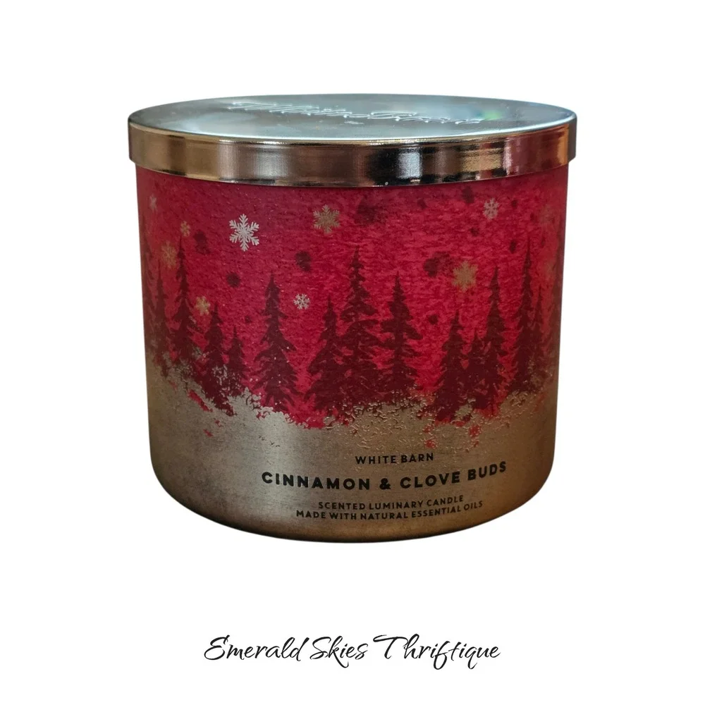 Bath & Body Works CINNAMON & CLOVE BUDS Wick Scented candle